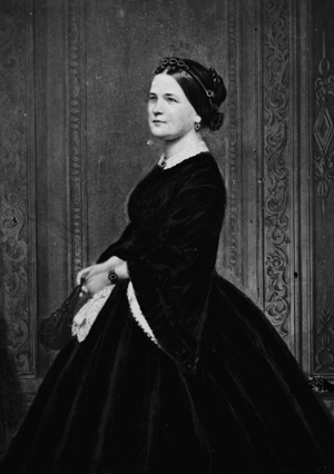 A portrait of Mary Lincoln