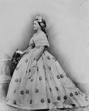 A portrait of Mary Lincoln